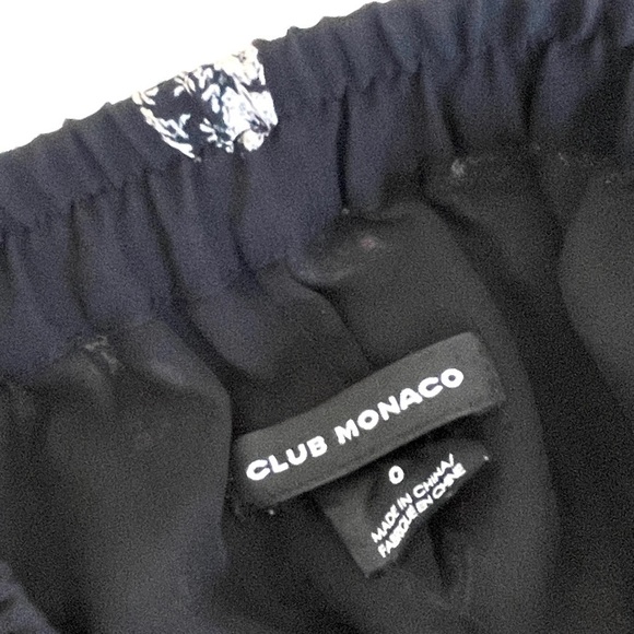 CLUB Monaco Veronique Silk Pleaded Skirt - Picture 7 of 8